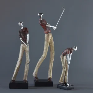 Neoclassical Golf Figure & Bookend