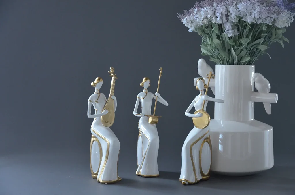 Qipao Lady Figurine