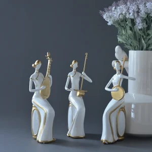 Qipao Lady Figurine